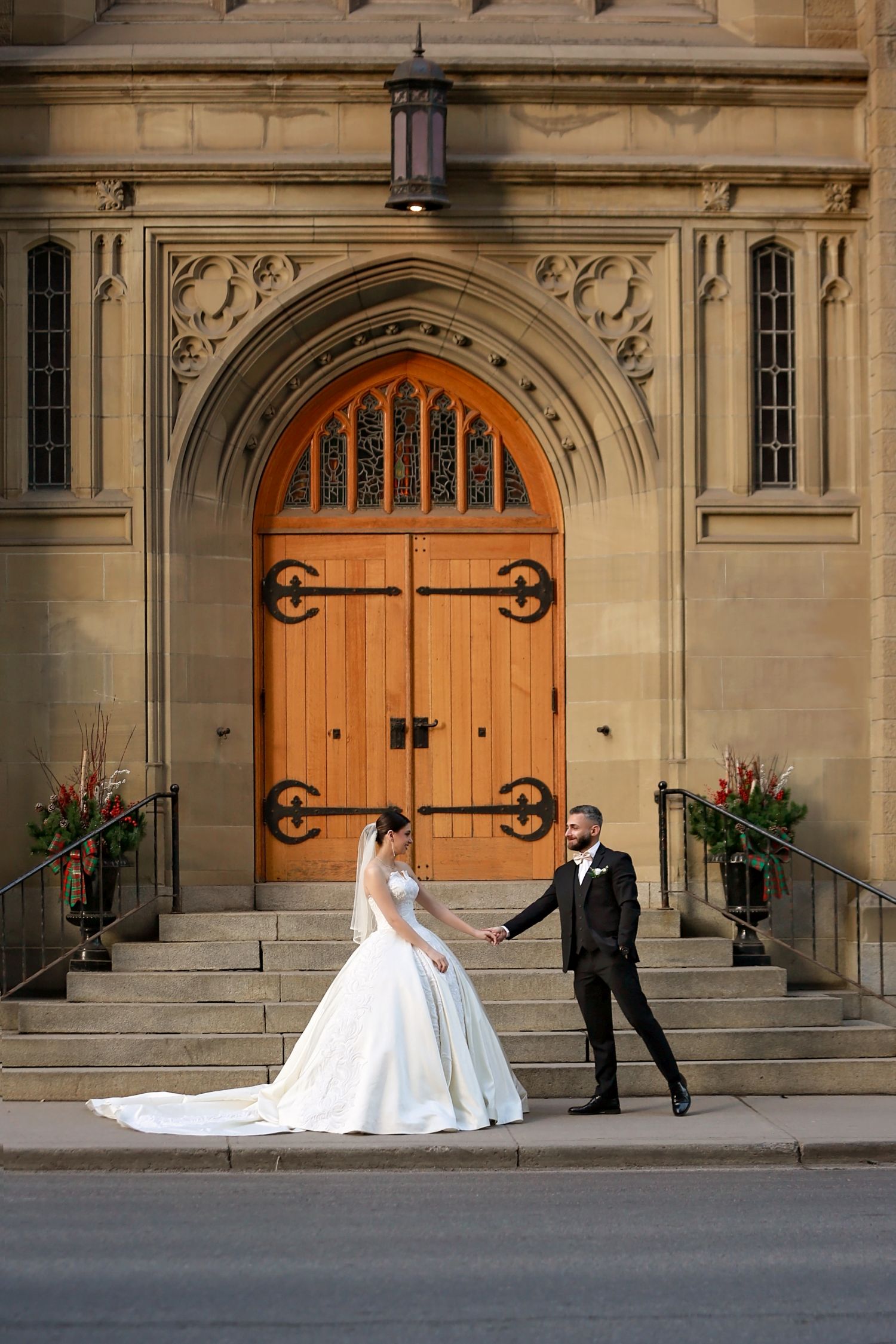 Sunset Skyline Calgary Wedding Wedding Photo 8