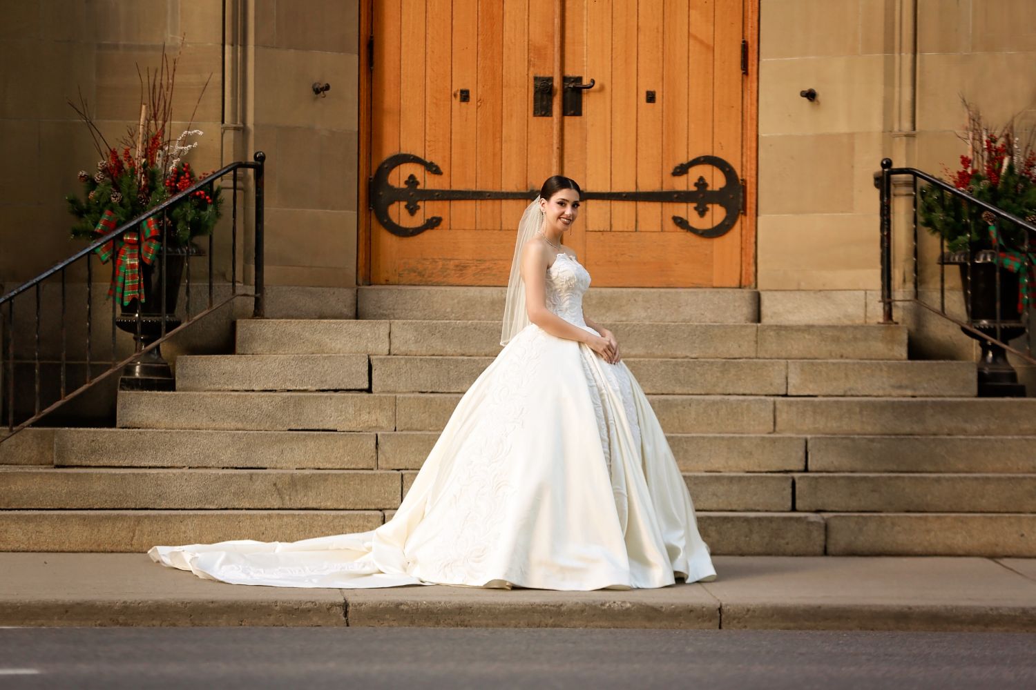 Sunset Skyline Calgary Wedding Wedding Photo 11