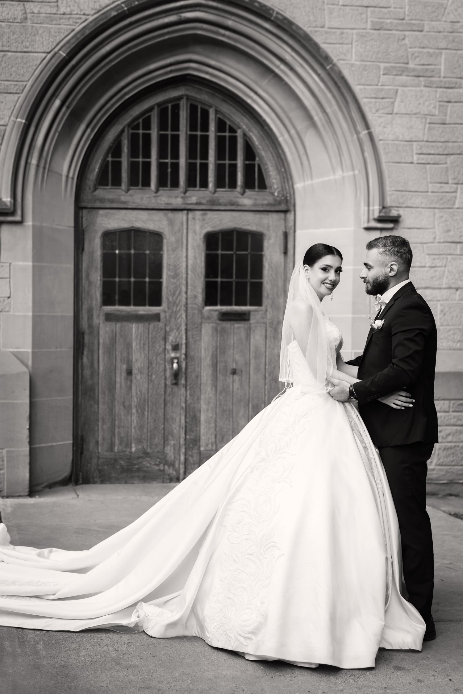Sunset Skyline Calgary Wedding Wedding Photo 14