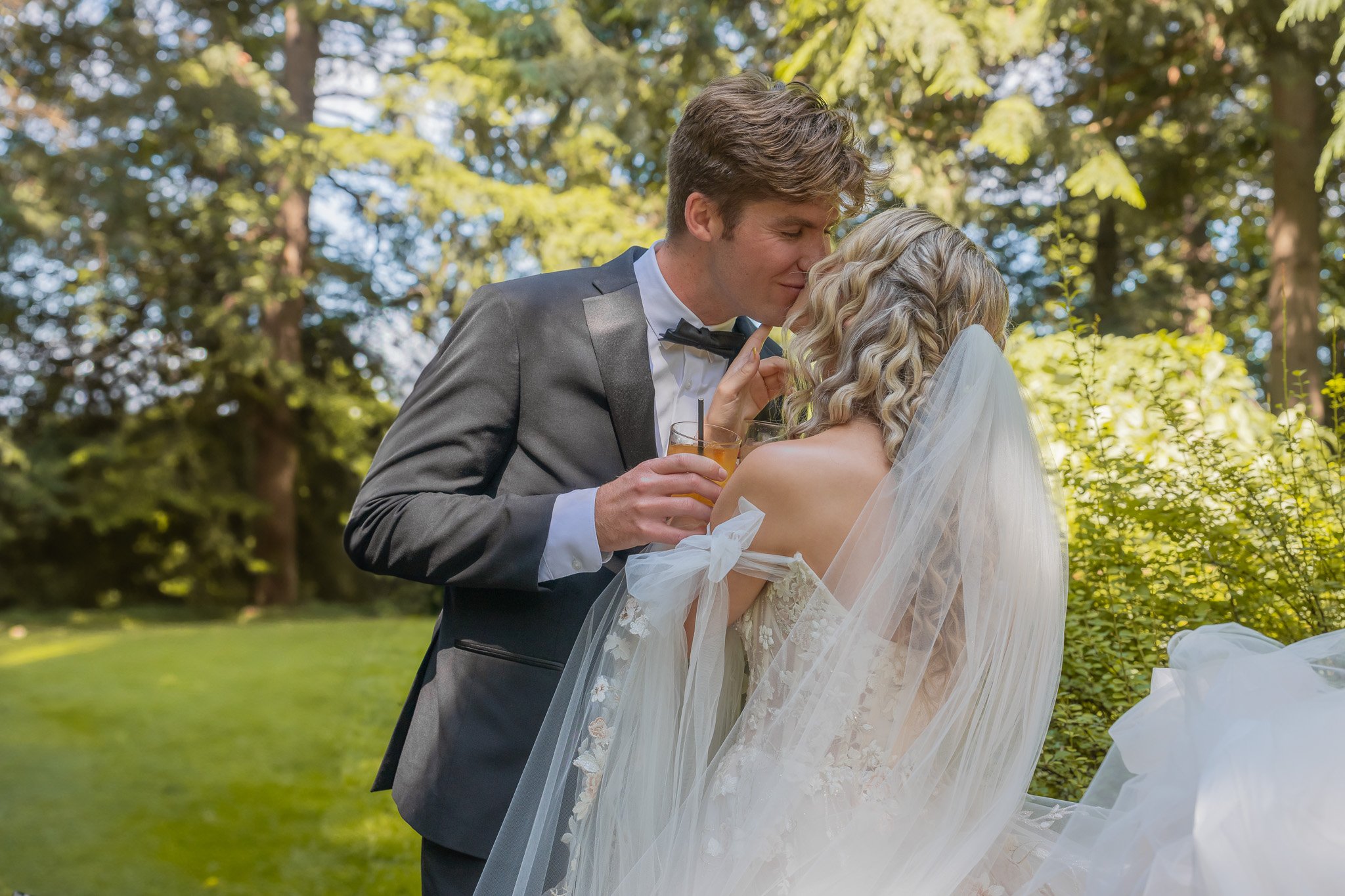 Lexy and Scott: A Romantic Spring Legacy at Evergreen Gardens Wedding Photo 6