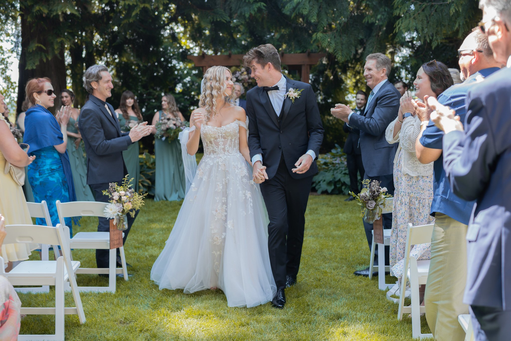 Lexy and Scott: A Romantic Spring Legacy at Evergreen Gardens Wedding Photo 12