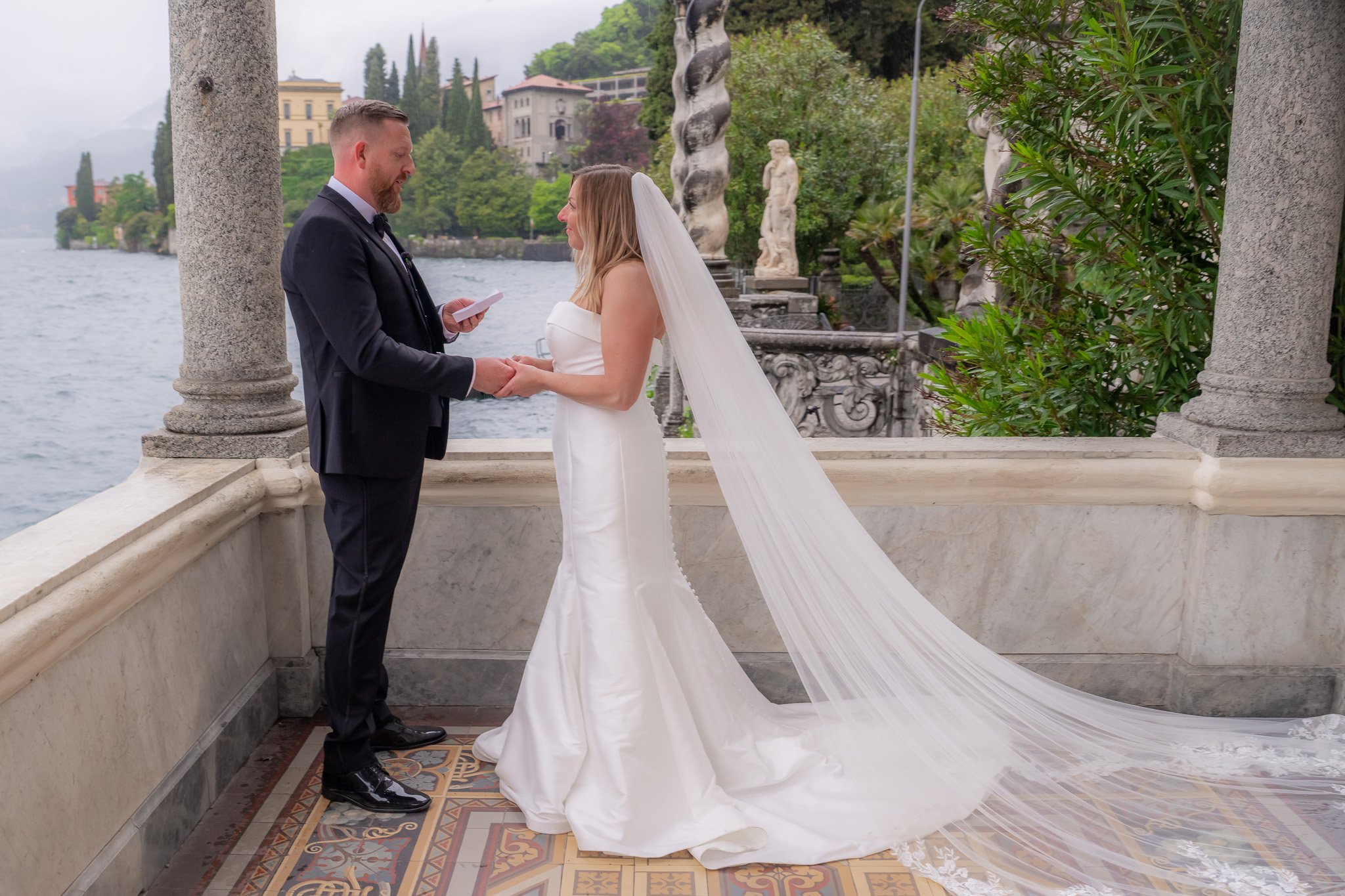 Erika and Graham: A Timeless Elopement at Villa Monastero Wedding Photo 7