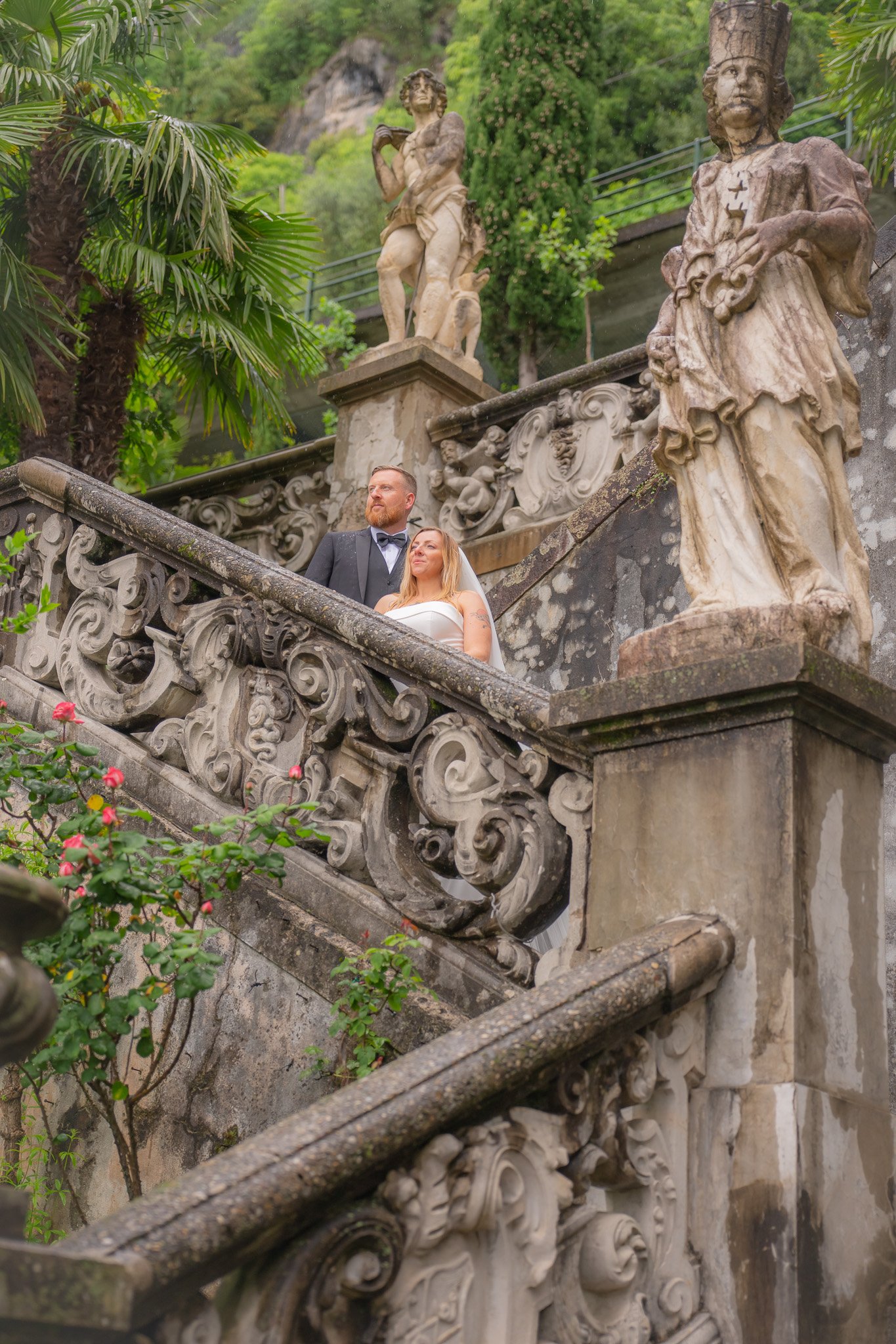 Erika and Graham: A Timeless Elopement at Villa Monastero Wedding Photo 12