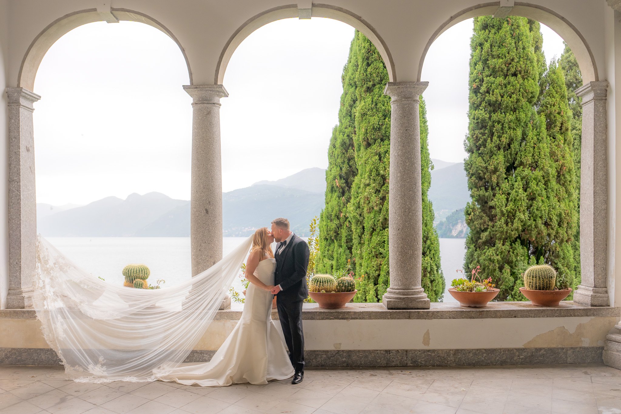 Erika and Graham: A Timeless Elopement at Villa Monastero Wedding Photo 15
