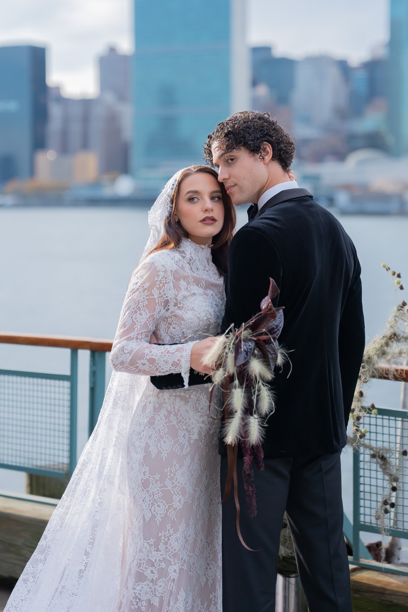 Samantha and Aaron: Autumnal Artistry at South Sound Studios Wedding Photo 10