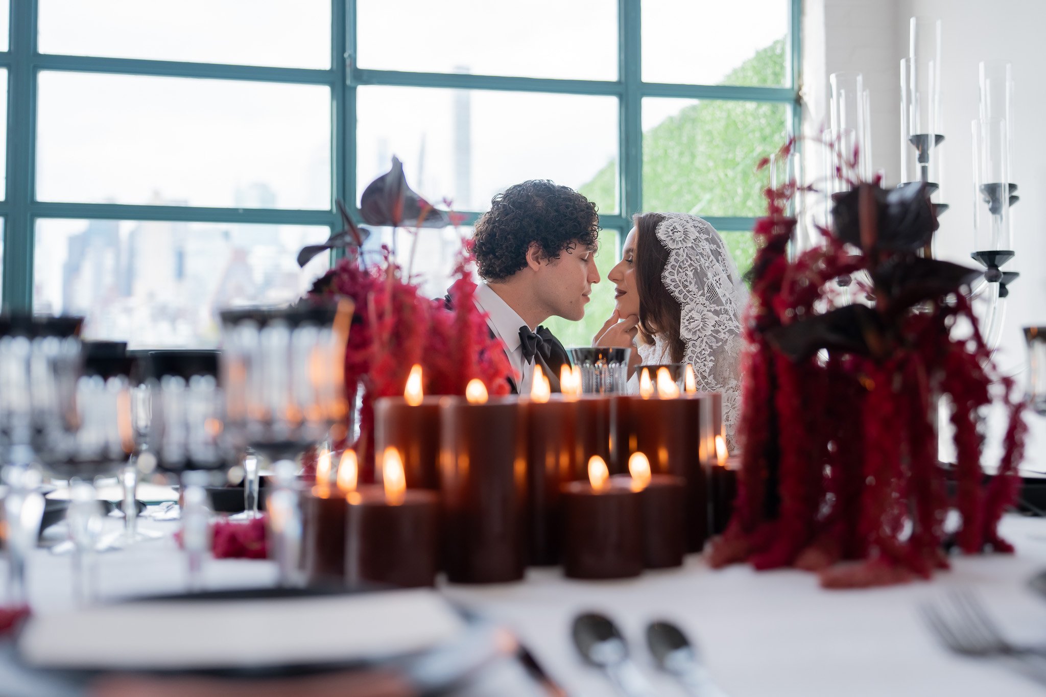 Samantha and Aaron: Autumnal Artistry at South Sound Studios Wedding Photo 9