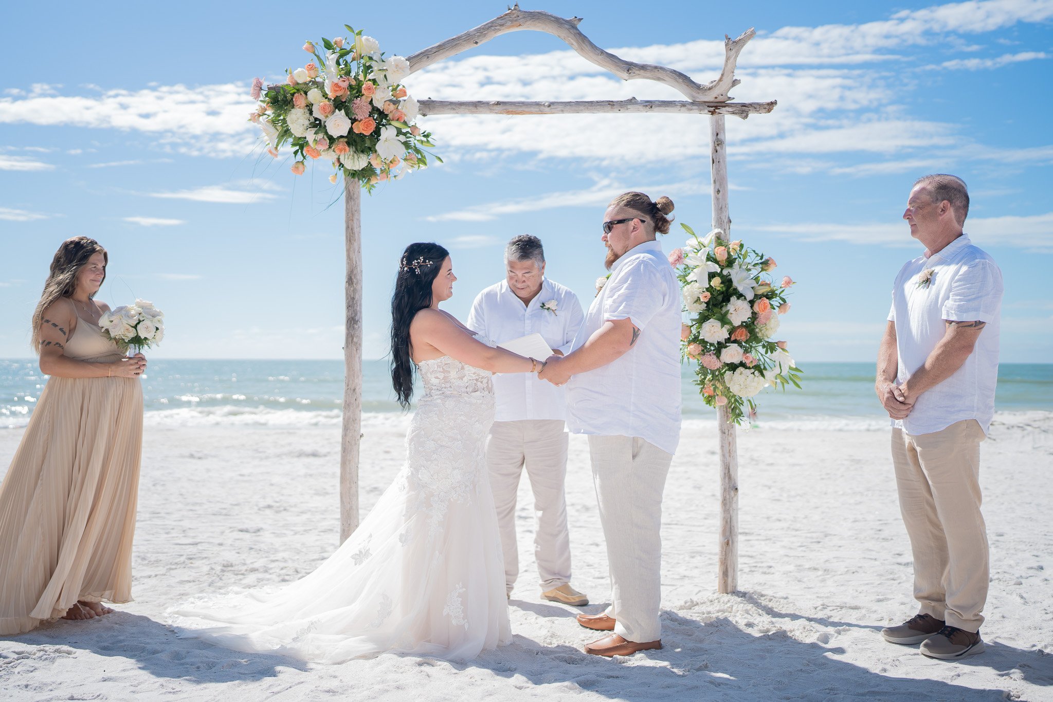Sarah and Jose: Coastal Sophistication on Marco Island Wedding Photo 14
