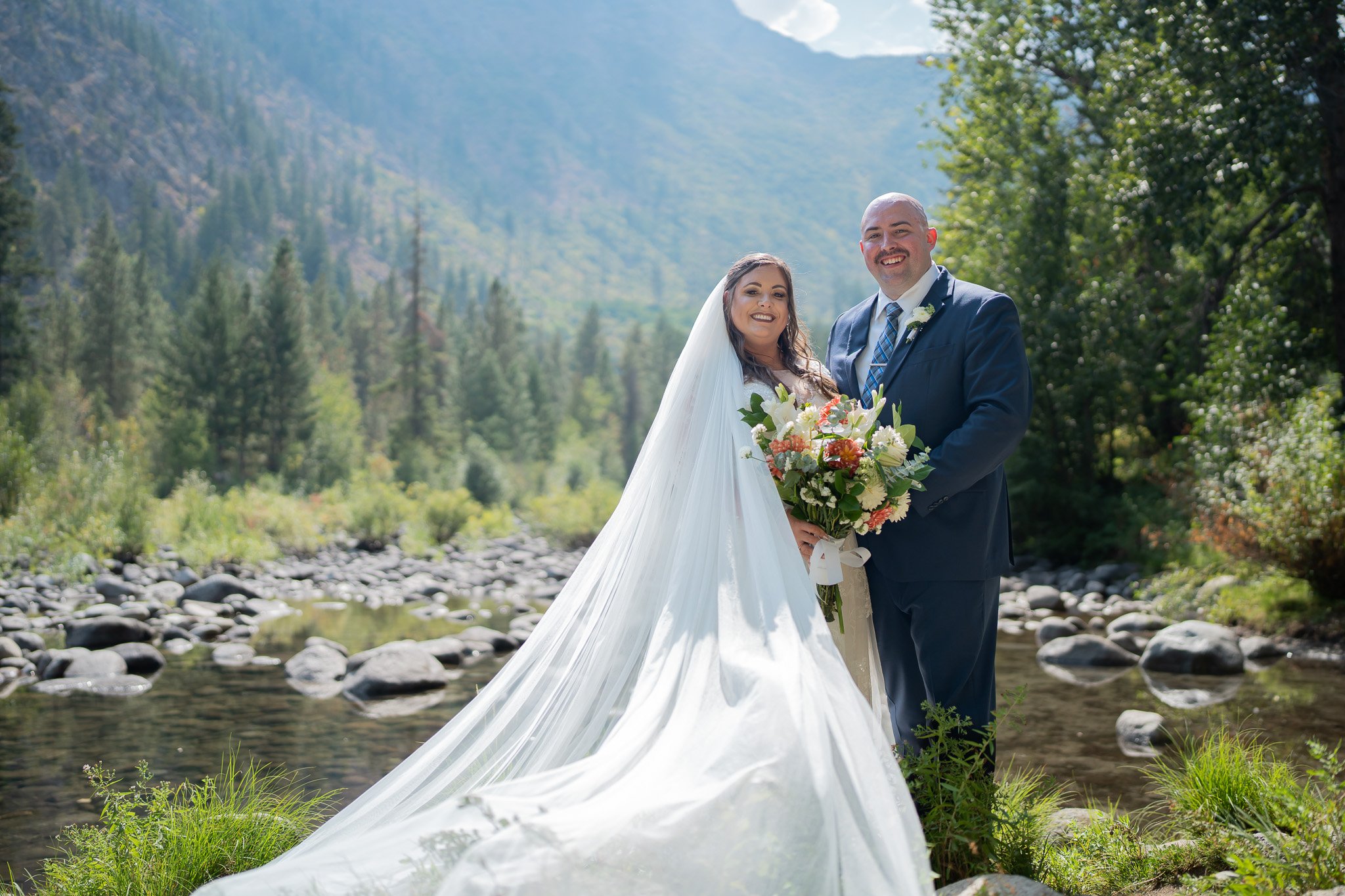 Victoria and Royce: A Storybook Elopement in Alpine Leavenworth Wedding Photo 9