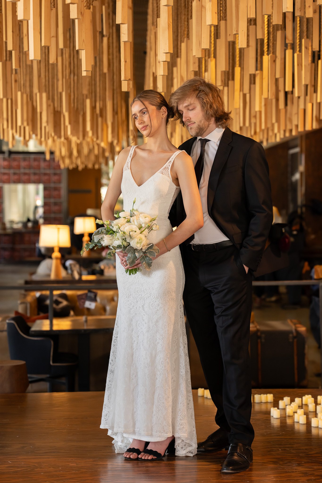 Lauren and Remmy: Artful Urban Elegance at The Collective Seattle Wedding Photo 12