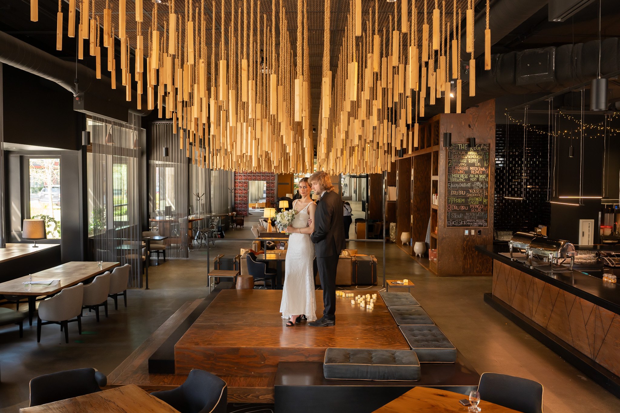 Lauren and Remmy: Artful Urban Elegance at The Collective Seattle Wedding Photo 13