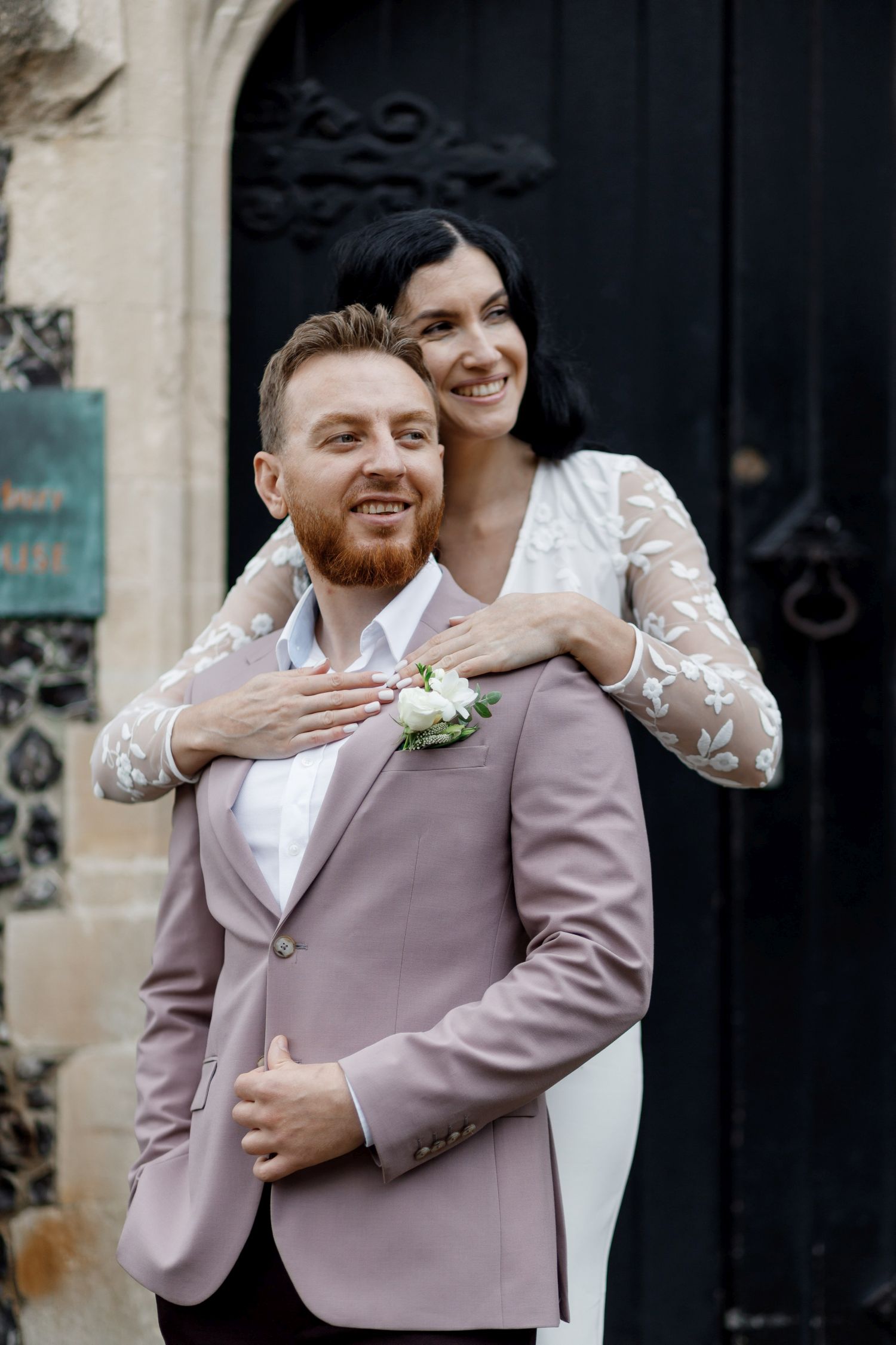 George and Olena: A Timeless Autumn Ceremony Wedding Photo 5