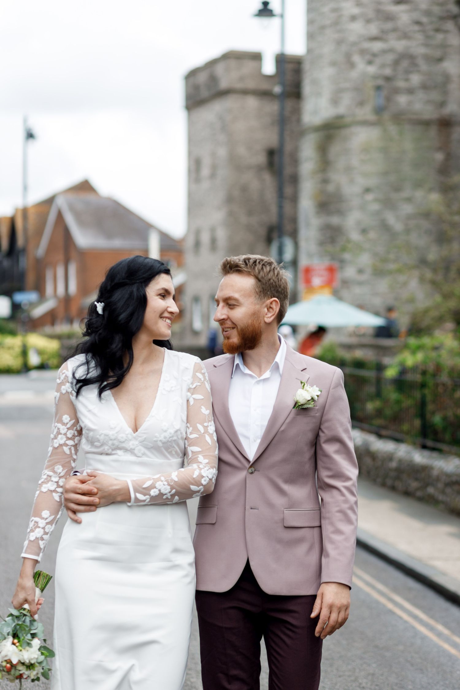 George and Olena: A Timeless Autumn Ceremony Wedding Photo 8
