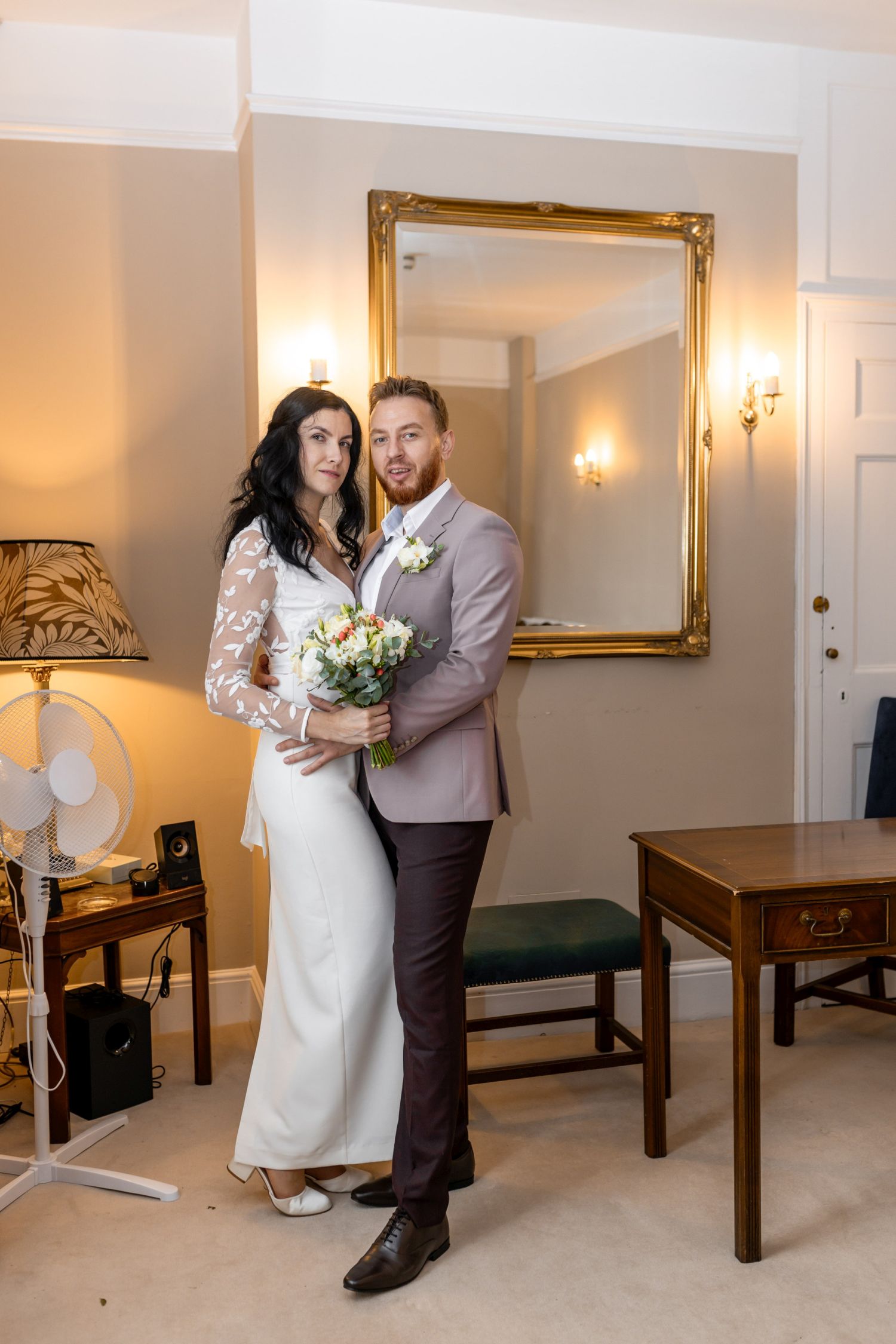 George and Olena: A Timeless Autumn Ceremony Wedding Photo 11