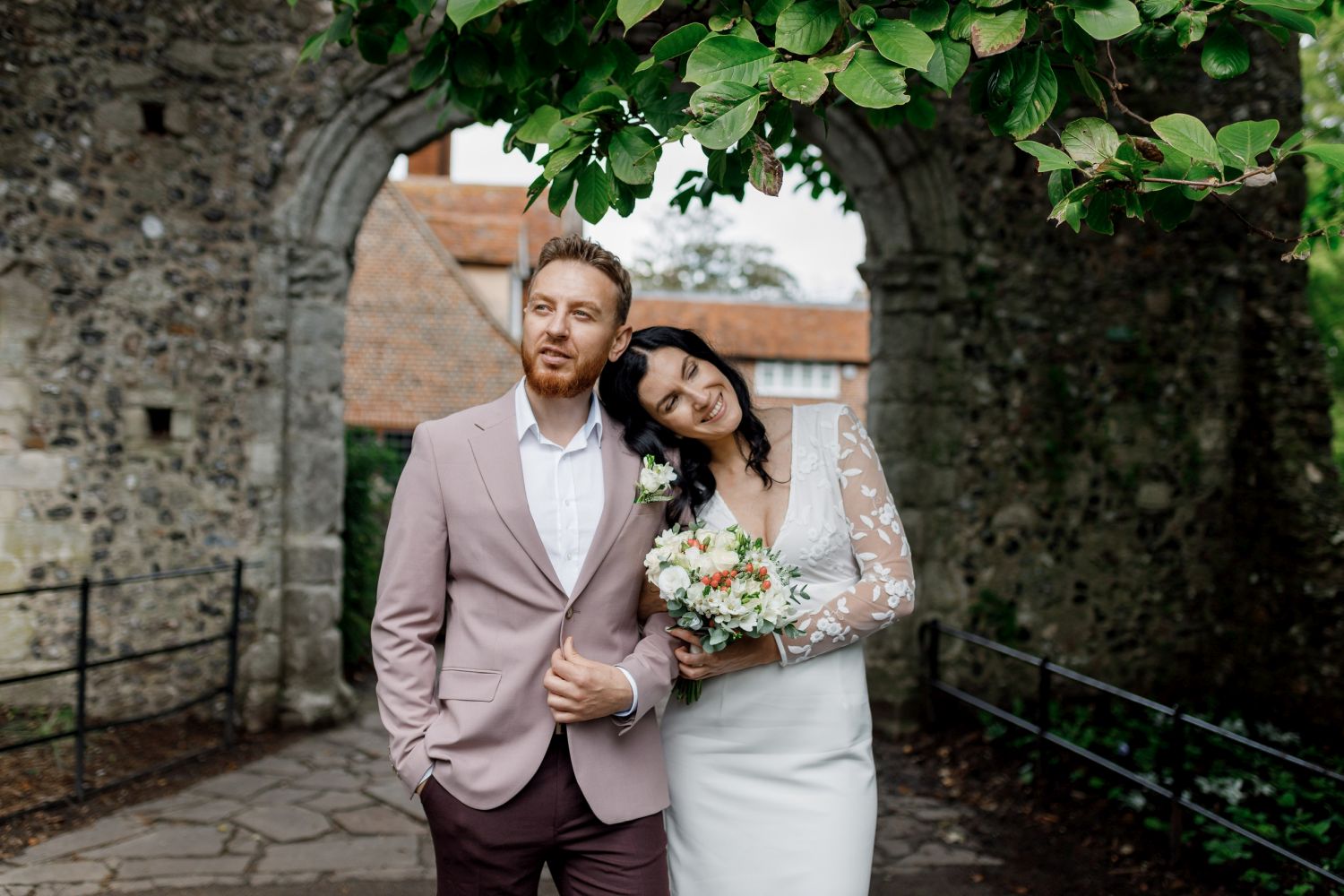 George and Olena: A Timeless Autumn Ceremony