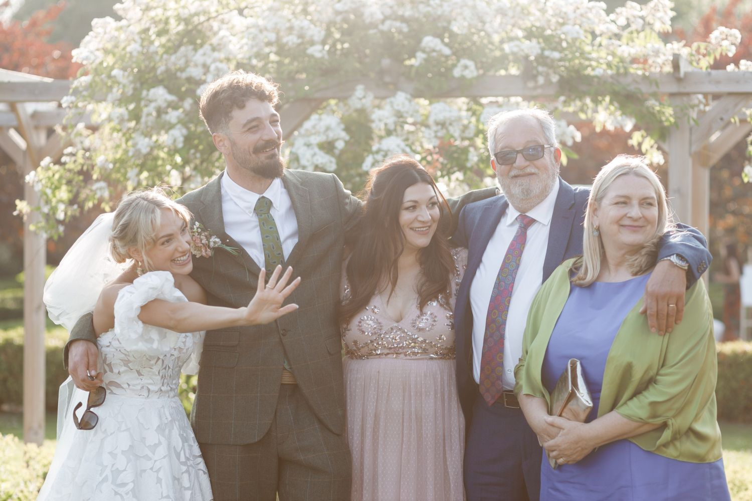 Steph and Hal: A Nature-Inspired Summer Romance Wedding Photo 9