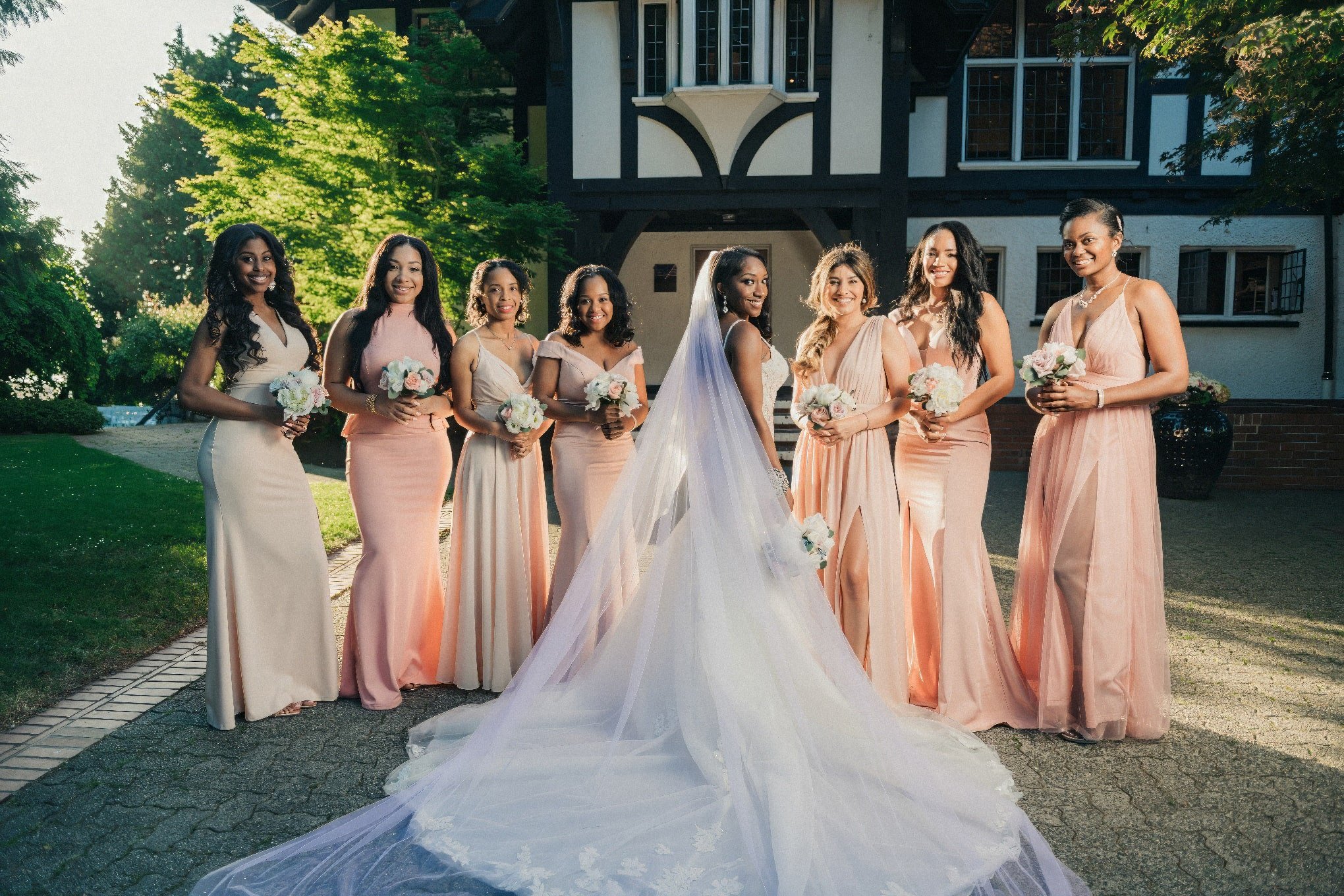 The Cinematic Collection: A Dramatic Visual Narrative Wedding Photo 8