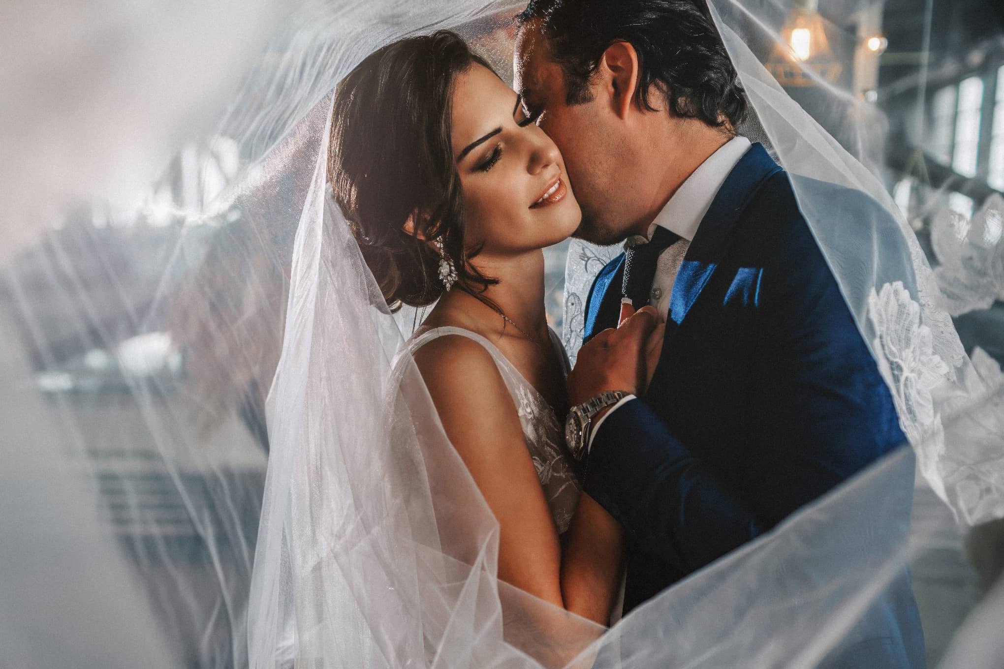 The Cinematic Collection: A Dramatic Visual Narrative Wedding Photo 9