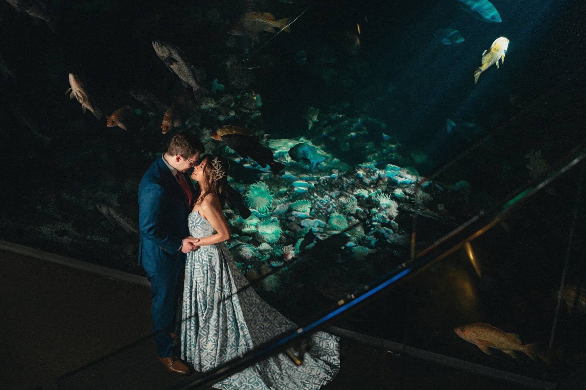 The Cinematic Collection: A Dramatic Visual Narrative Wedding Photo 14