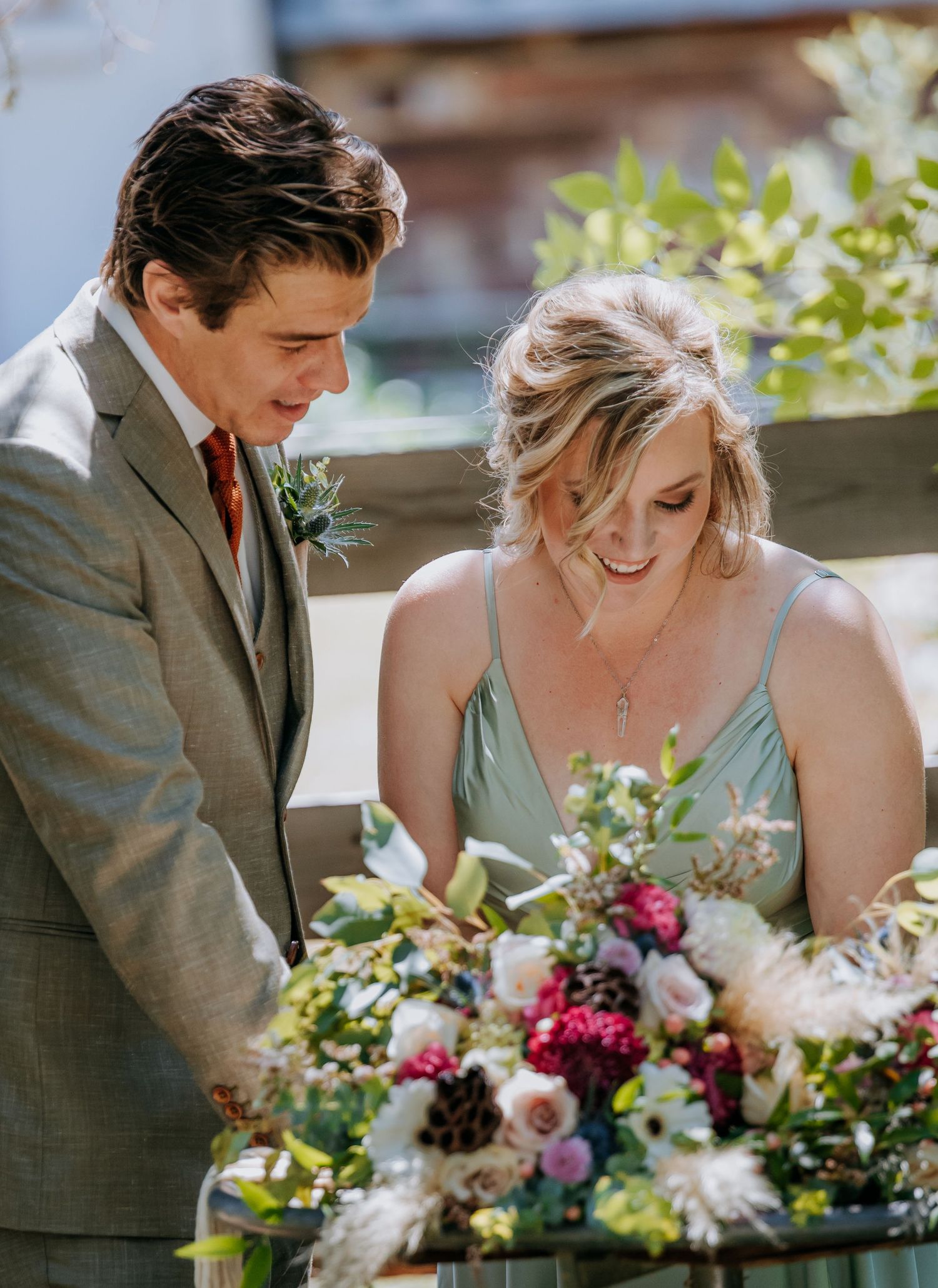 A Sacred Exchange of Vows Wedding Photo 8